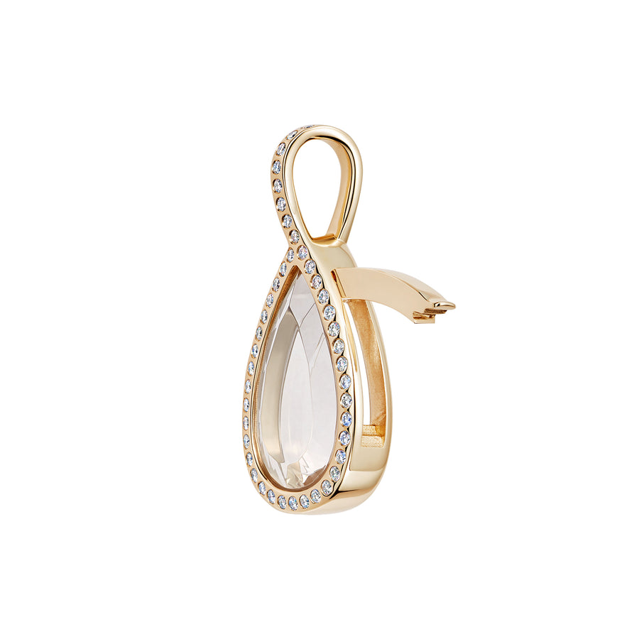 Loquet Infinity Locket - Yellow Gold - Charms & Pendants - Broken English Jewelry
