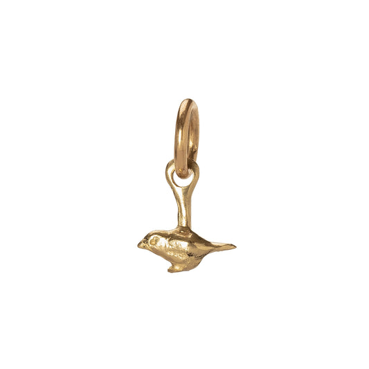Small Bird Pendant - Yellow Gold - Main Img