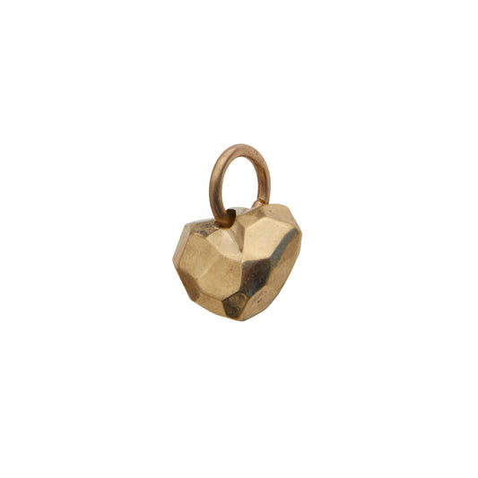 Facet Heart Pendant - Yellow Gold - Main Img