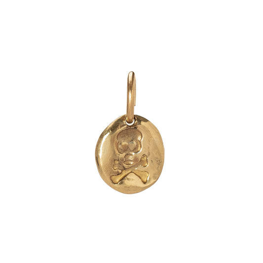Skull Pendant - Yellow Gold - Main Img
