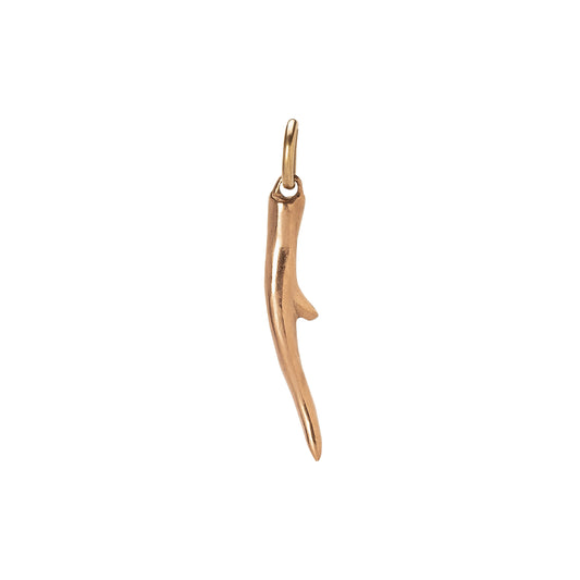 Small Antler Pendant - Rose Gold - Main Img