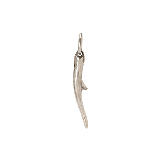 Small Antler Pendant - Silver - Main Img