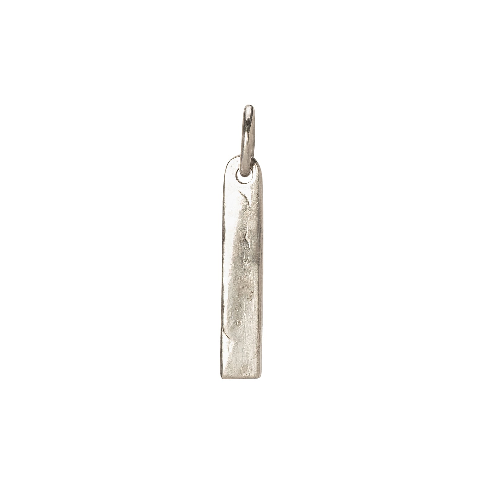 James Colarusso Small Bar Pendant - Silver - Broken English Jewelry