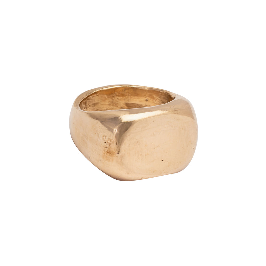 James Colarusso Small Concave Ring - Gold - Broken English Jewelry