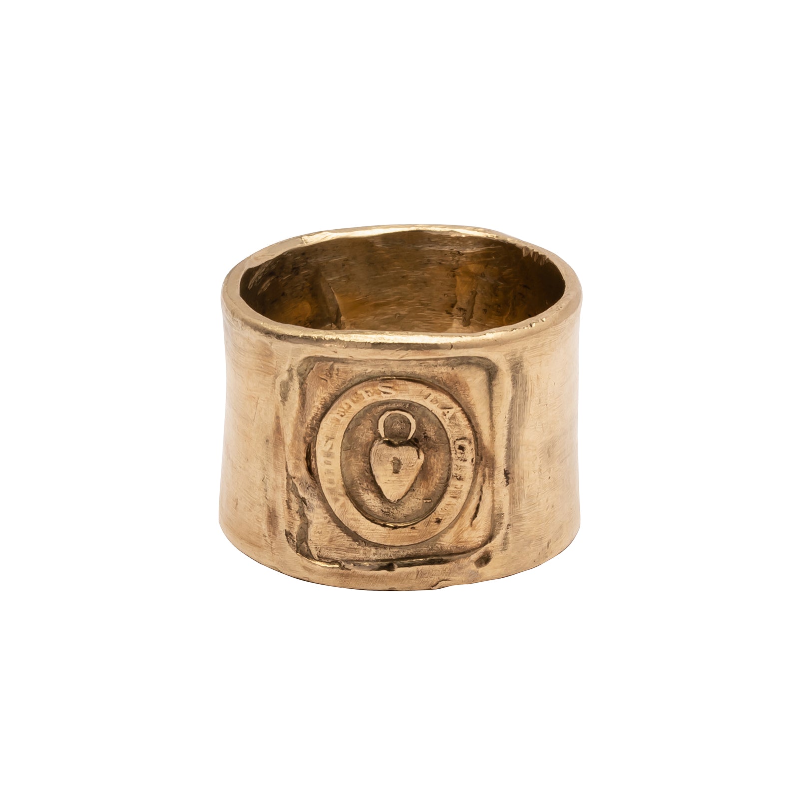 Vous Ete Cle Ring - Yellow Gold