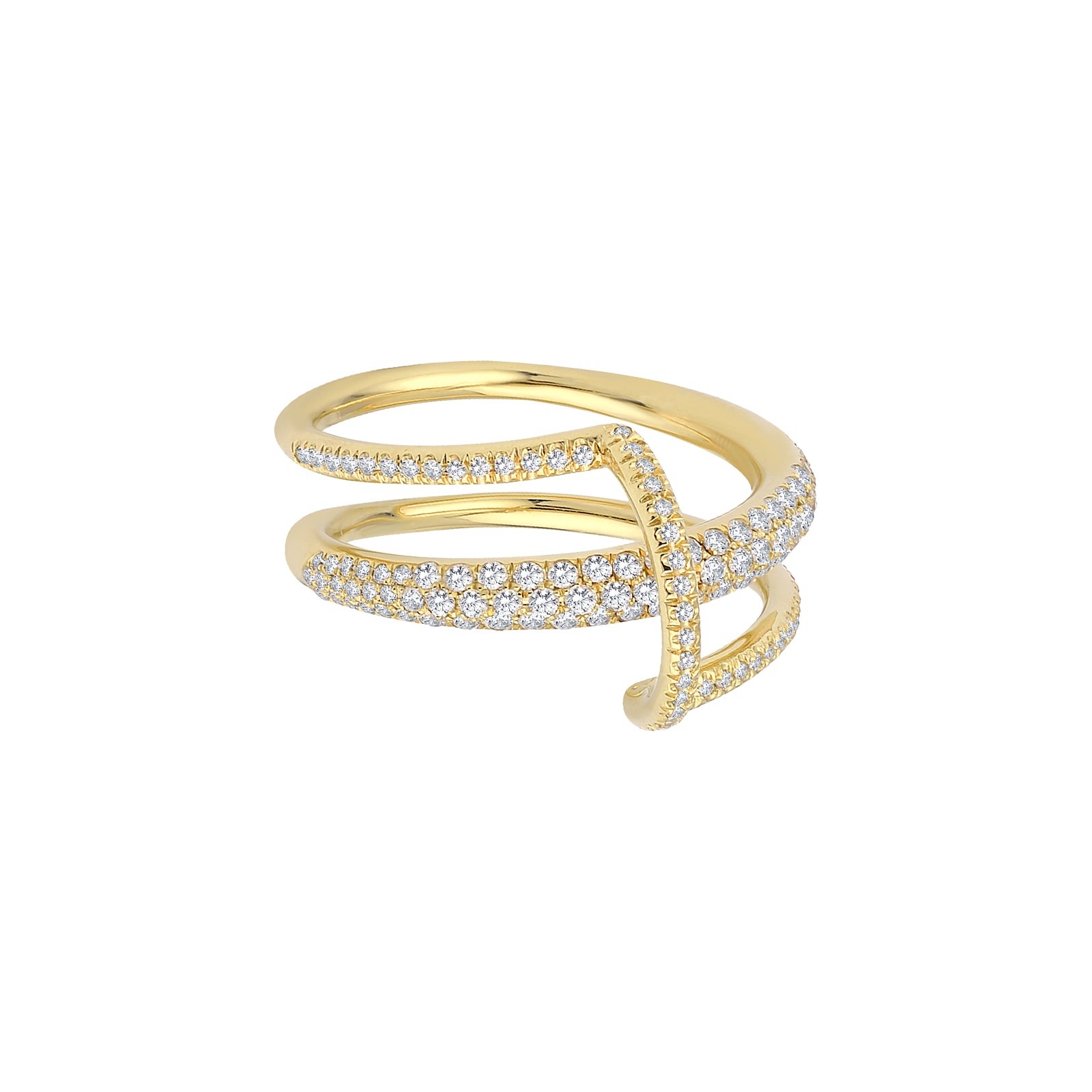 Kloto Volution Diamond Ring - Rings - Broken English Jewelry