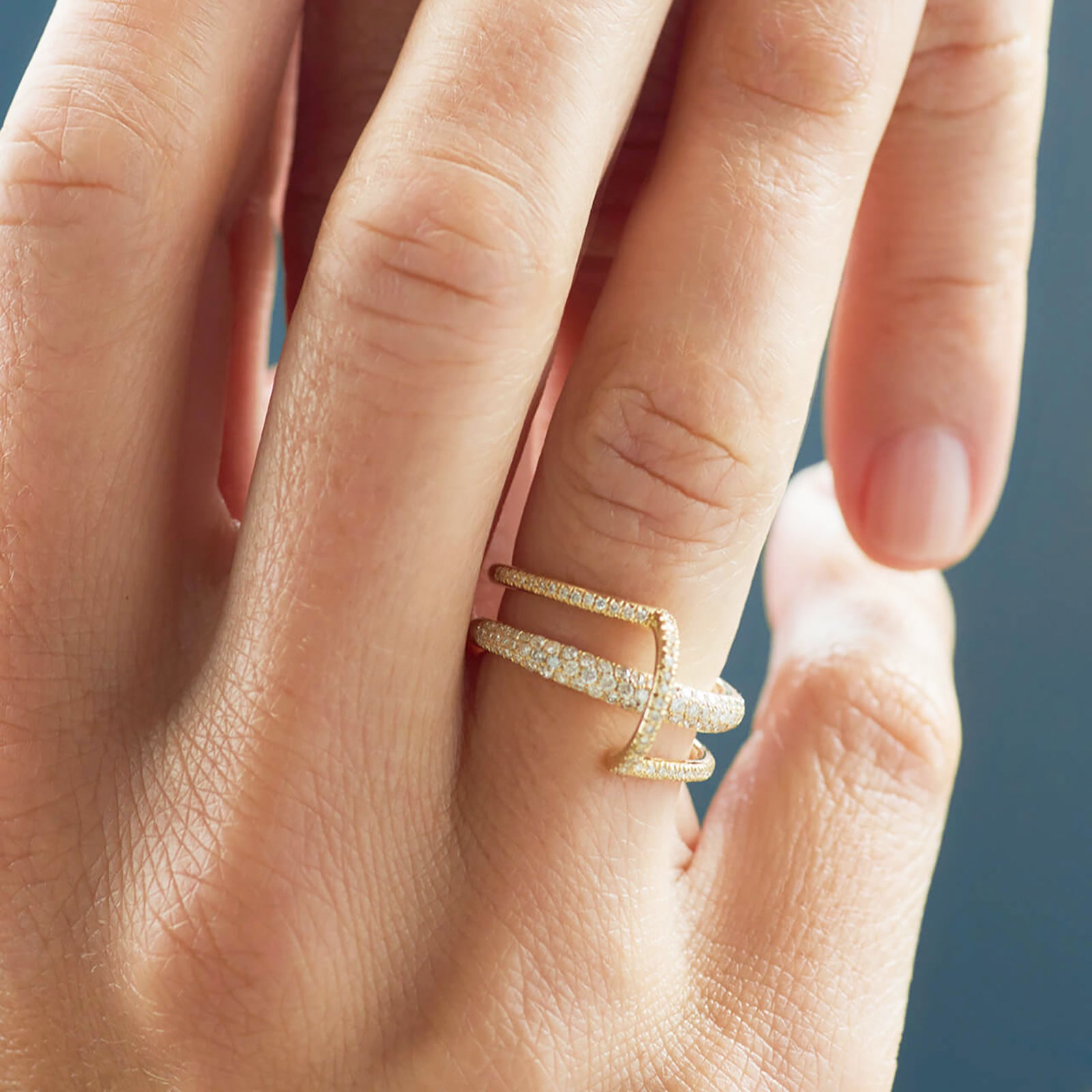 Kloto Volution Diamond Ring - Rings - Broken English Jewelry