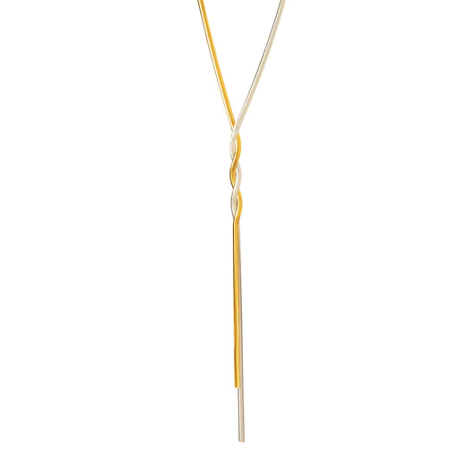Twister Lariat Necklace - Main Img