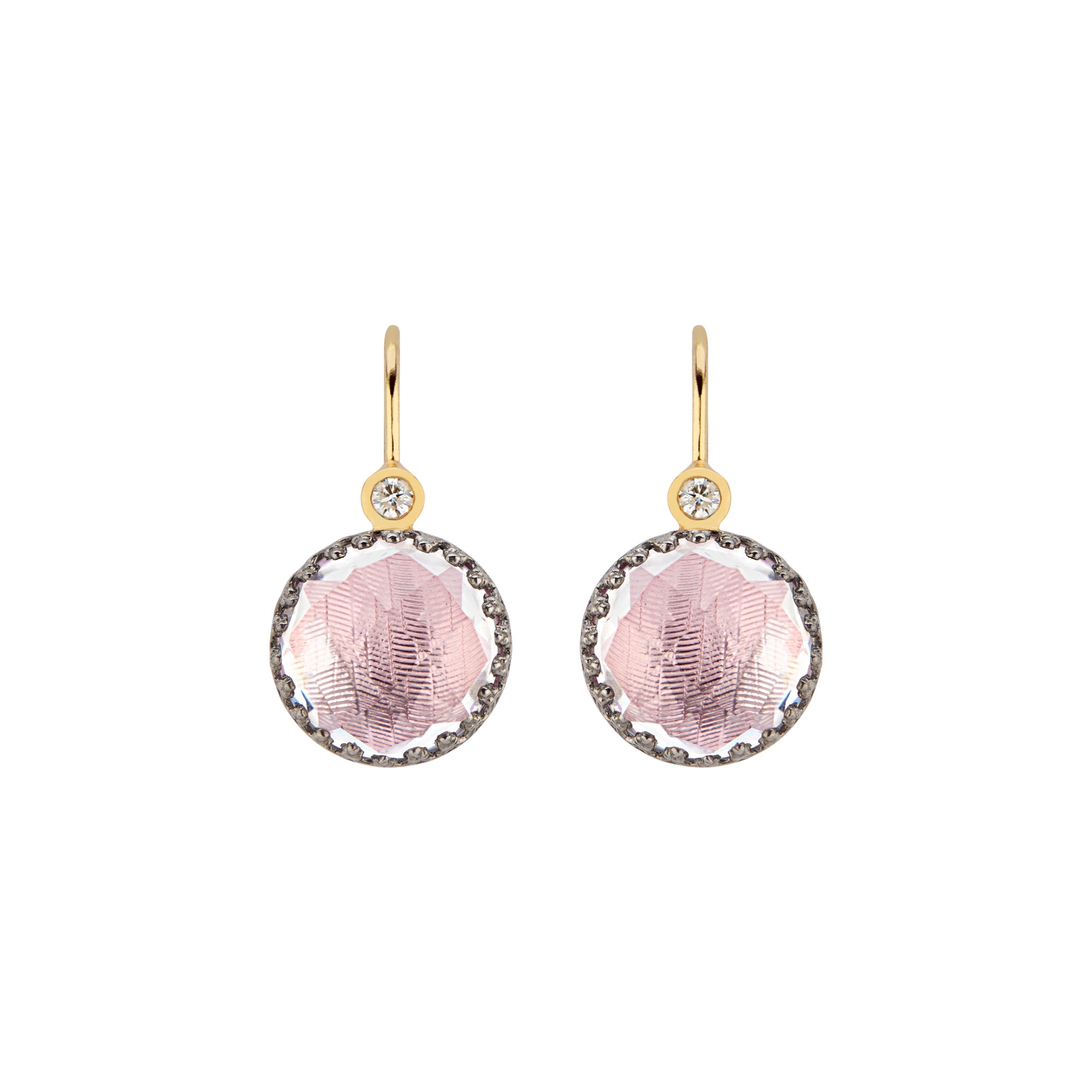 Larkspur & Hawk Small Olivia Button Earrings - Broken English Jewelry