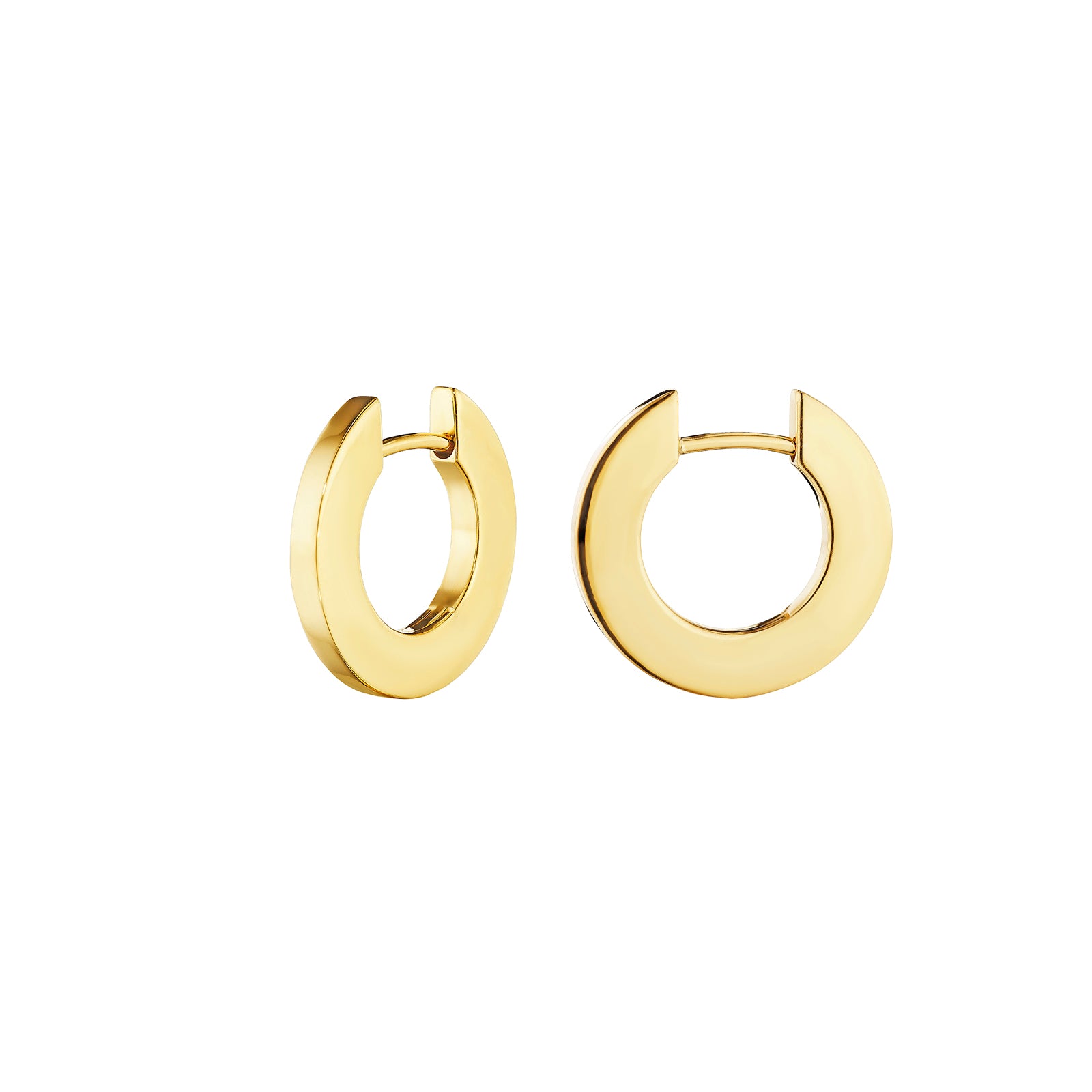 Cadar Plain Hoops - Small - Earrings - Broken English Jewelry
