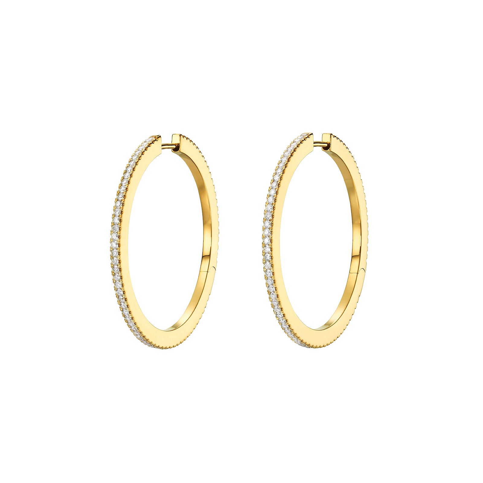 Cadar Solo Hoop Earrings - Large - Broken English Jewelry