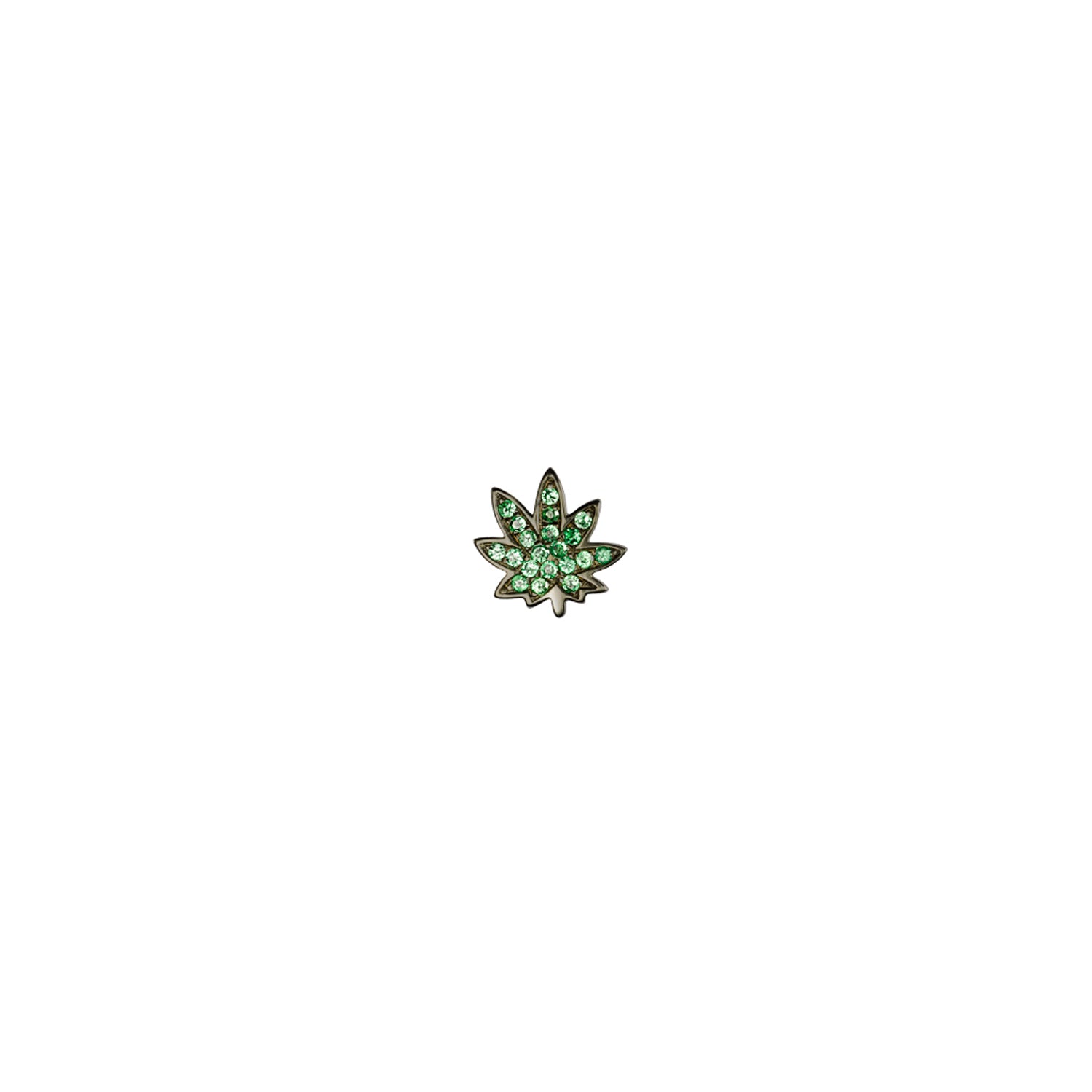 Loquet Hemp Leaf Charm - Broken English Jewelry