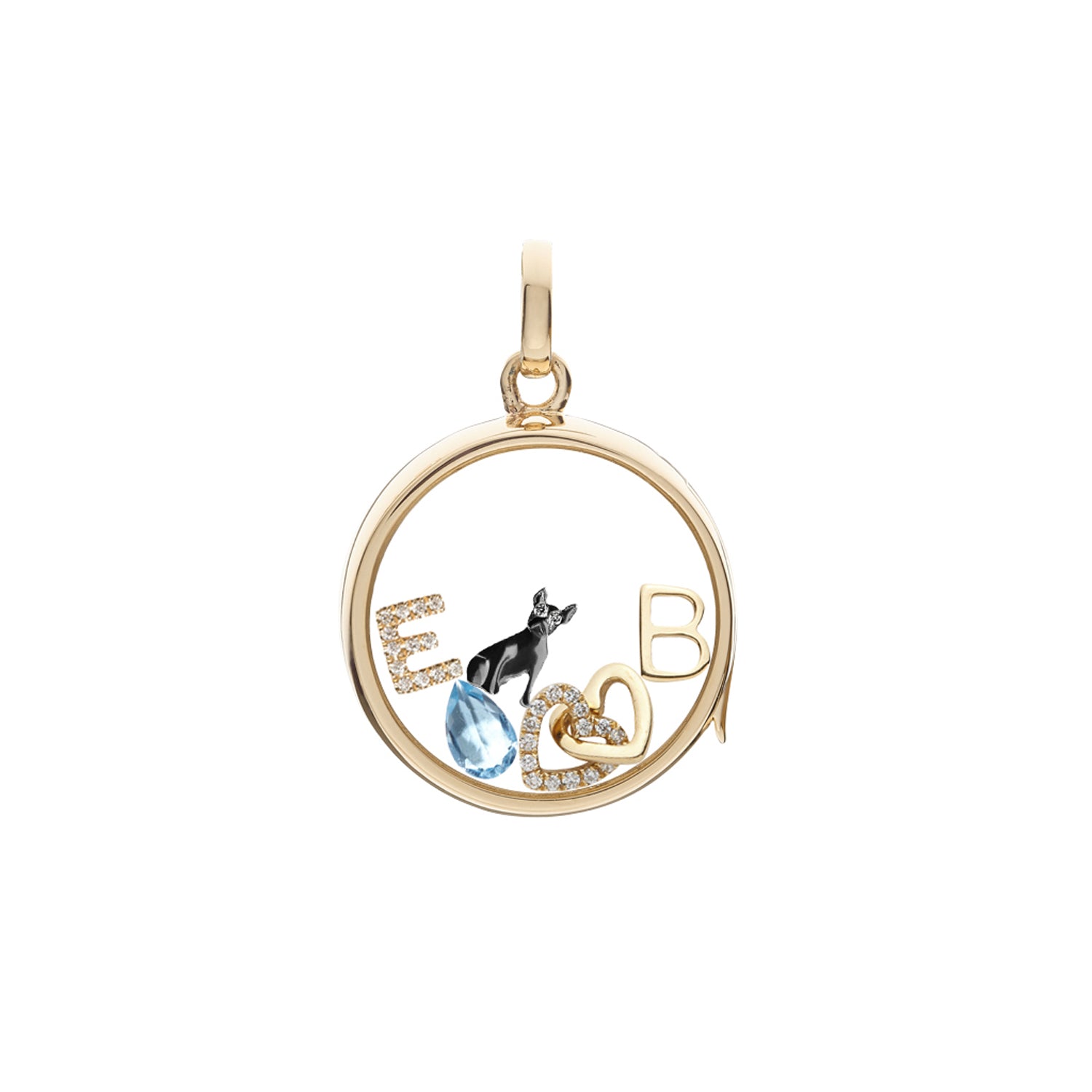 Loquet French Bulldog Charm - Broken English Jewelry