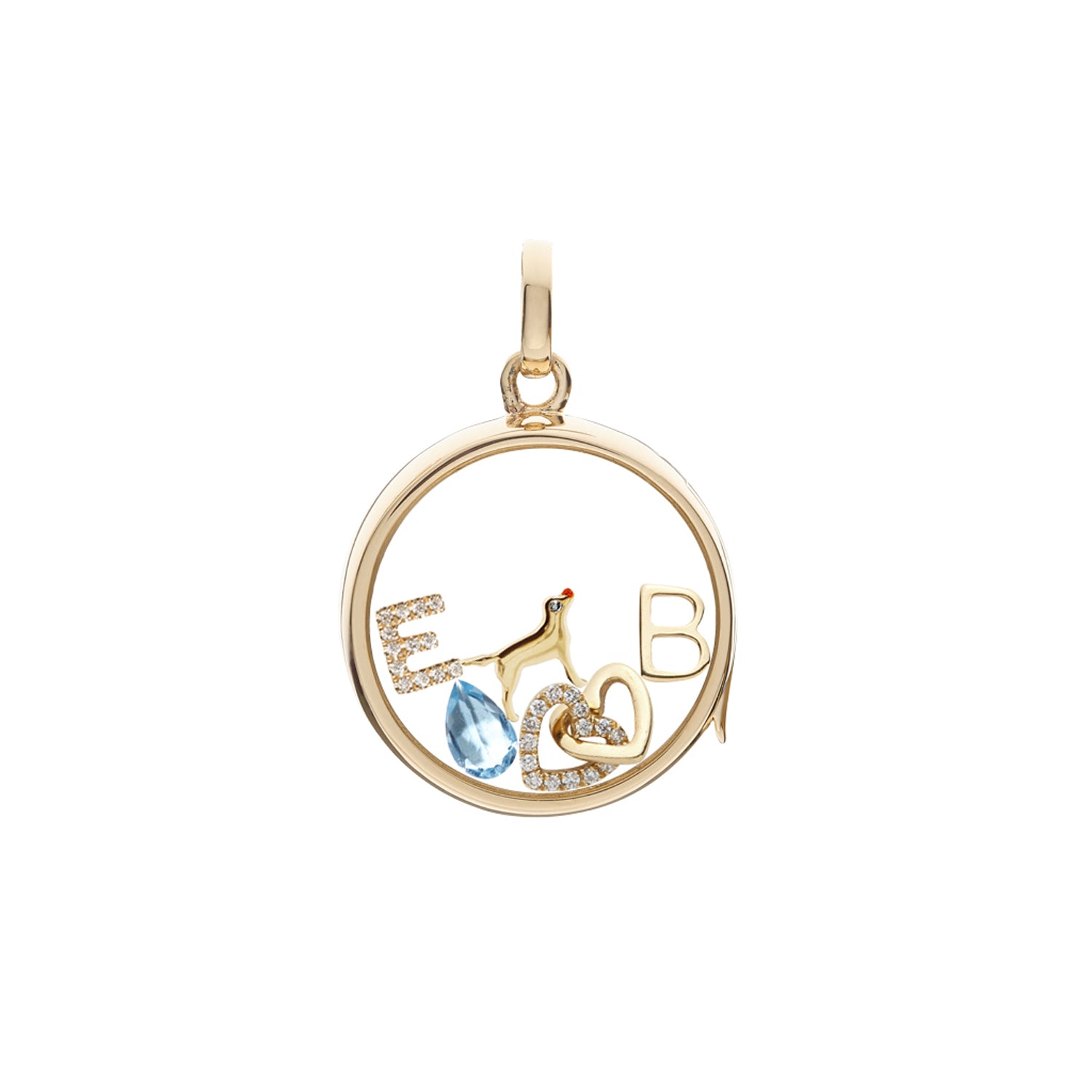 Loquet Labrador Charm - Broken English Jewelry