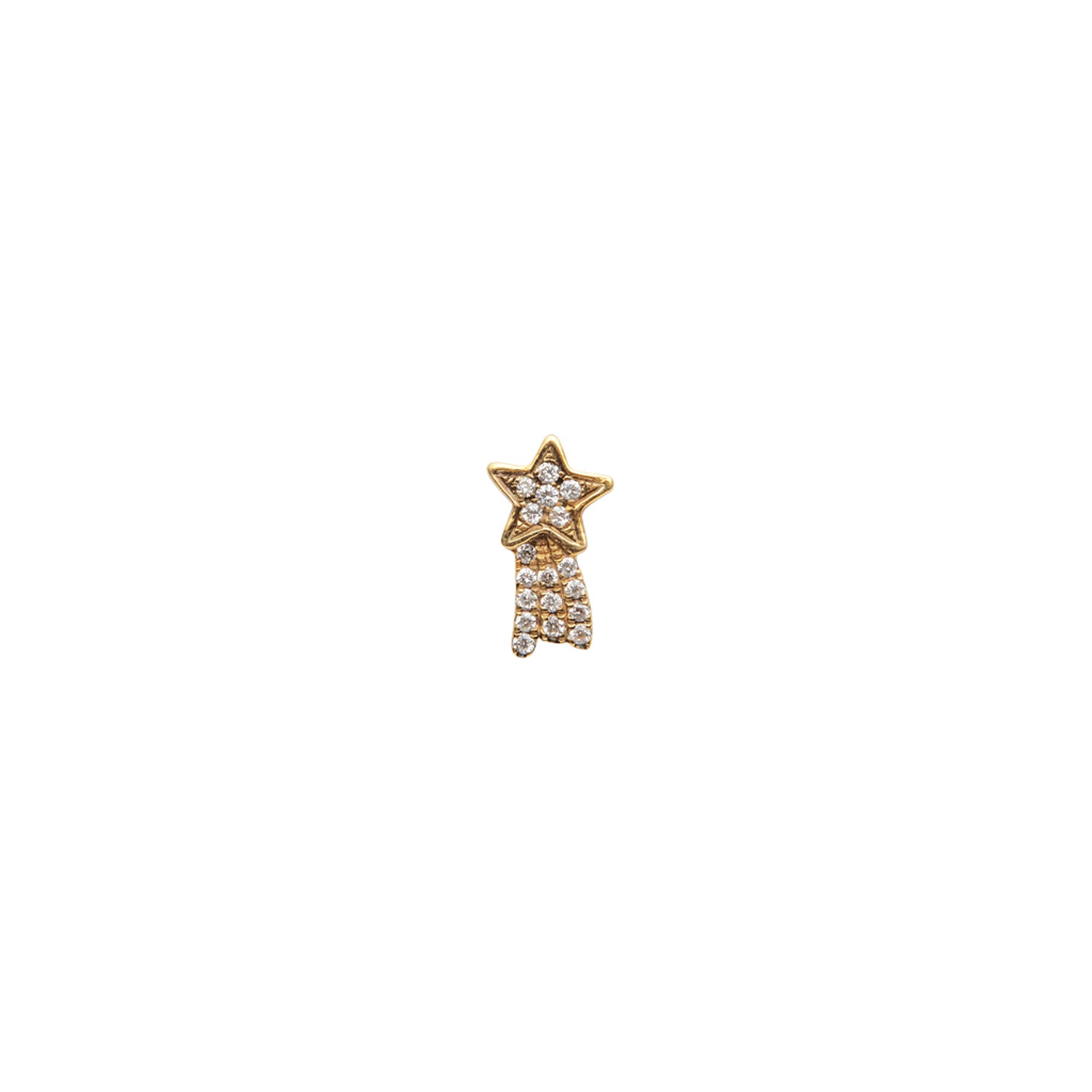 Loquet Diamond Shooting Star Charm - Broken English Jewelry