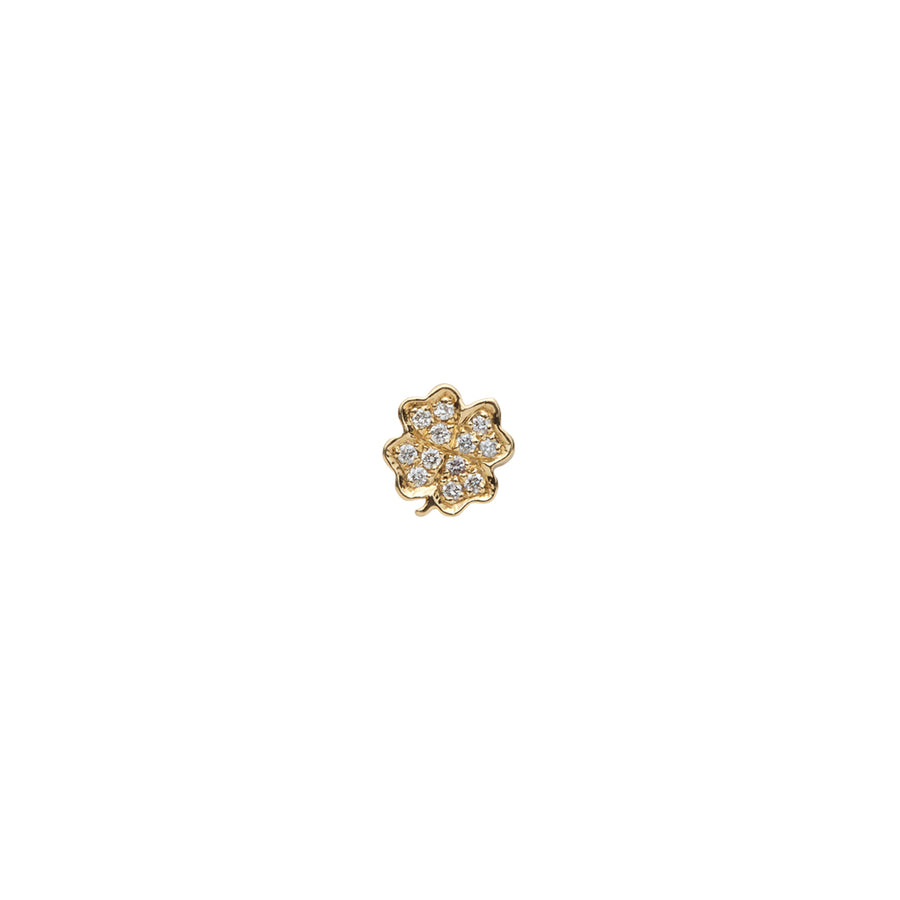 Loquet Diamond Clover Charm - Broken English Jewelry