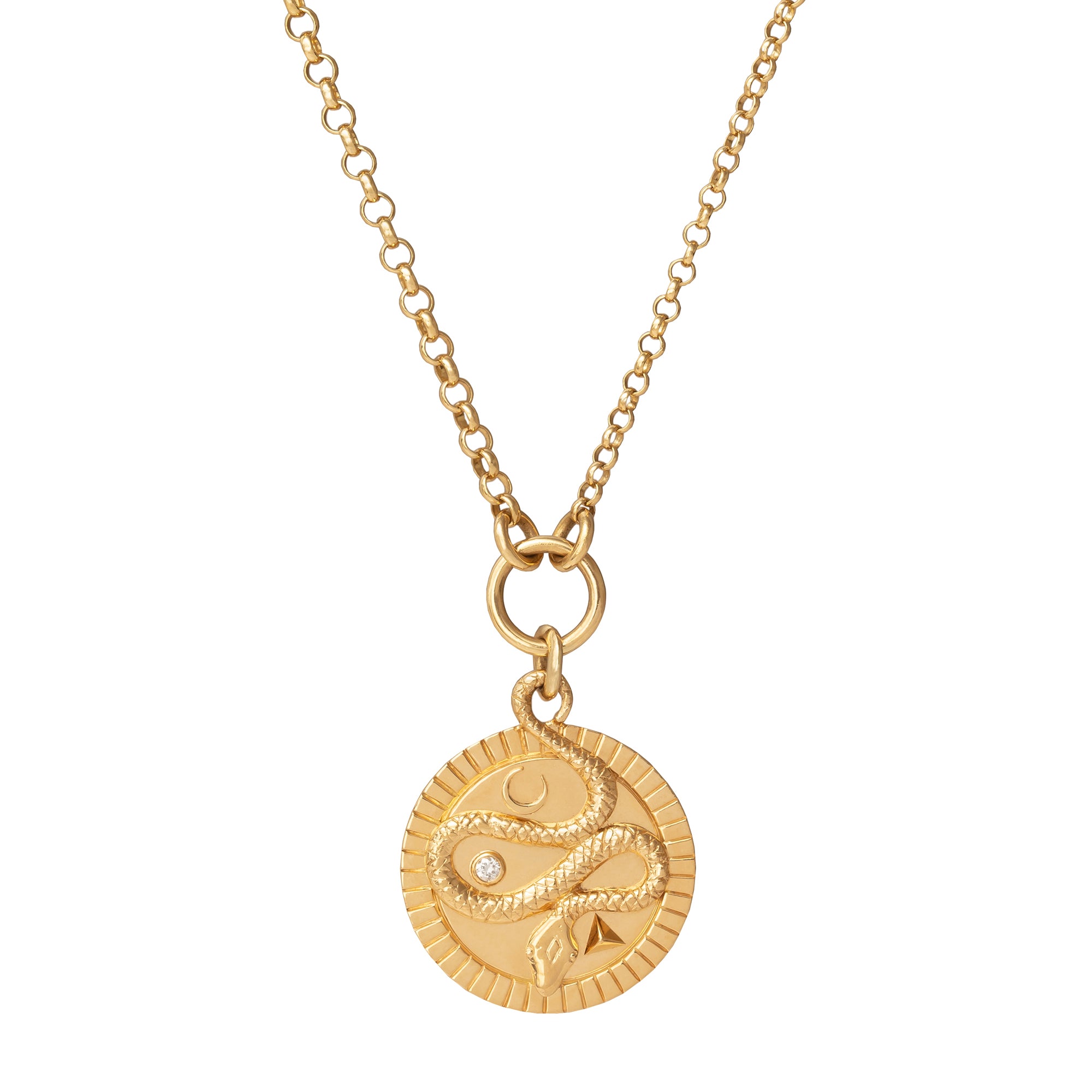Foundrae Medium Mixed Belcher - Wholeness Necklace - Broken English Jewelry