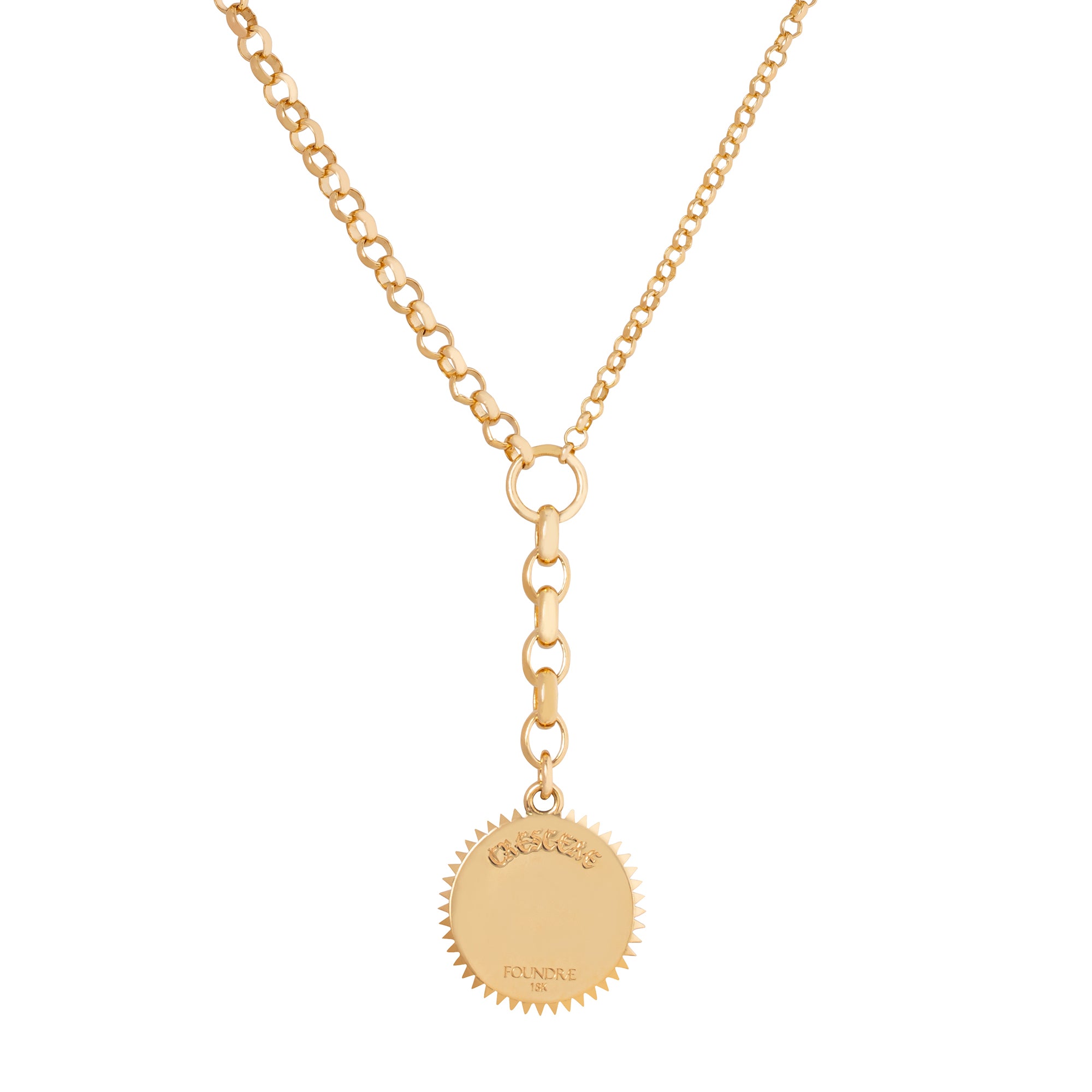 Foundrae Medium Belcher Chain - Crescent - Broken English Jewelry