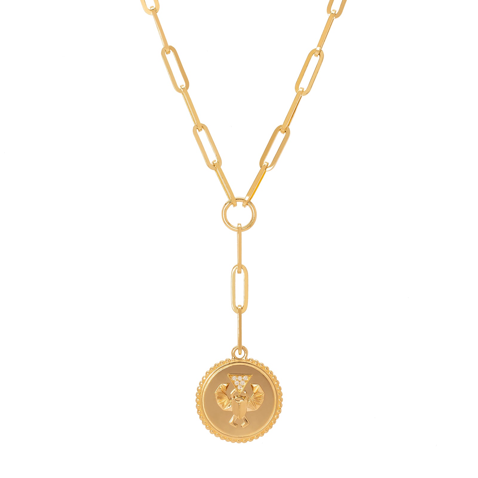 Foundrae Classic FOB Extended Necklace - Protection - Broken English Jewelry