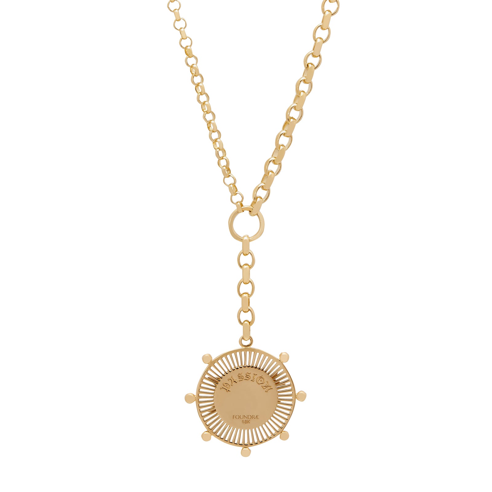 Foundrae Heavy Belcher Chain - Passion - Broken English Jewelry