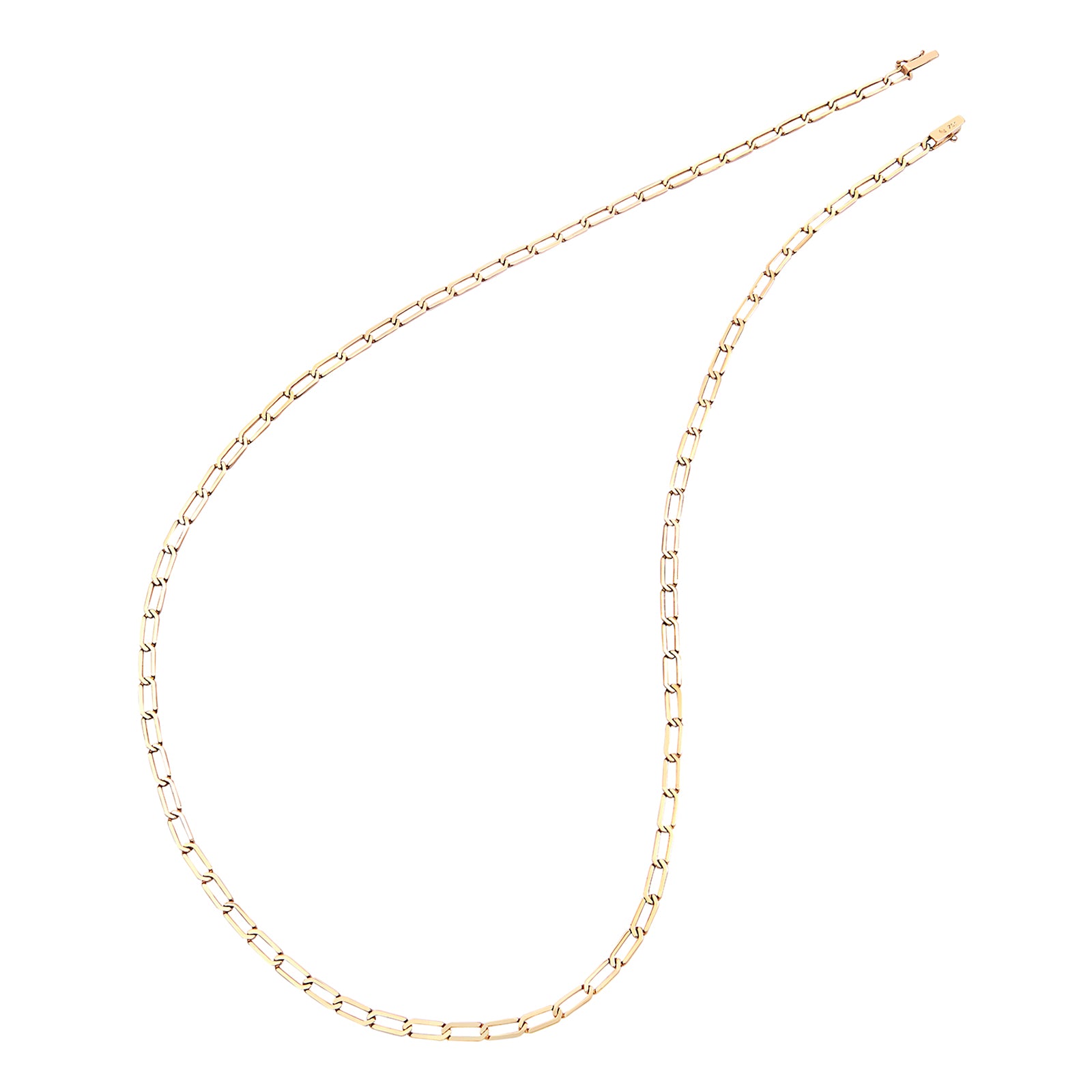 Prasi Mangueira Mini Fatto a Mano Chain - Necklaces - Broken English Jewelry, top view