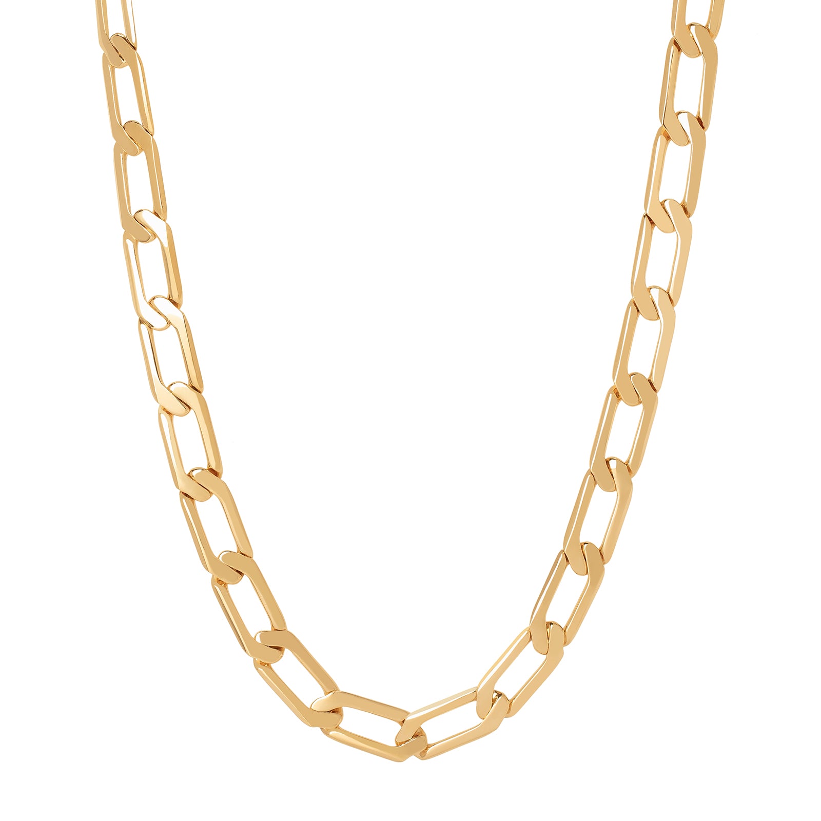 Prasi Mangueira Fatta a Mano Chain - Yellow Gold - Broken English Jewelry