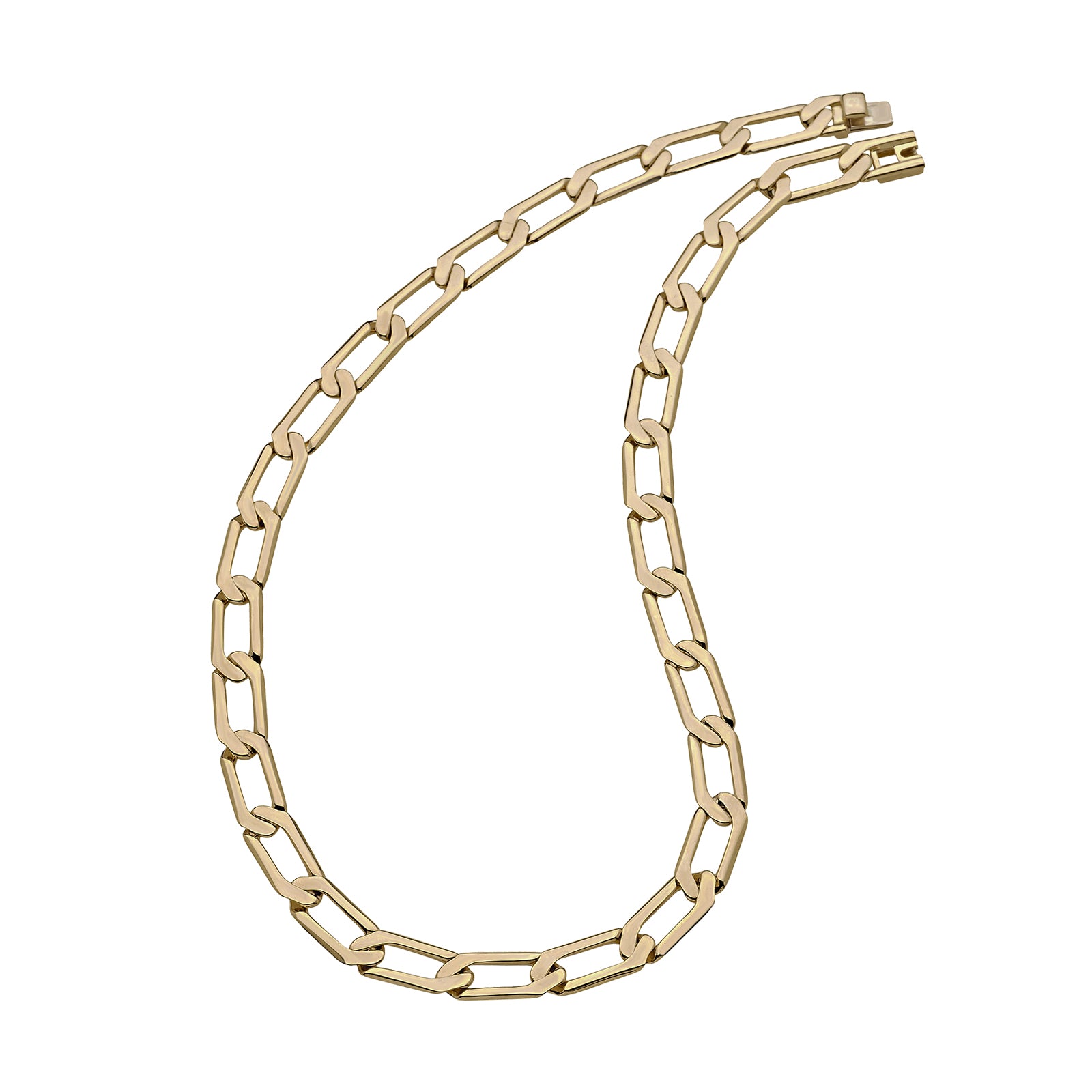 Prasi Mangueira Fatta a Mano Chain - Yellow Gold - Broken English Jewelry