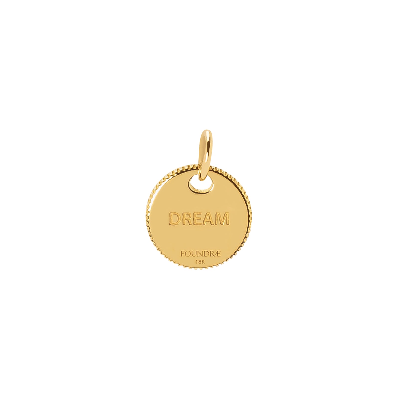 Foundrae Mini Coin Dream Charm - Broken English Jewelry