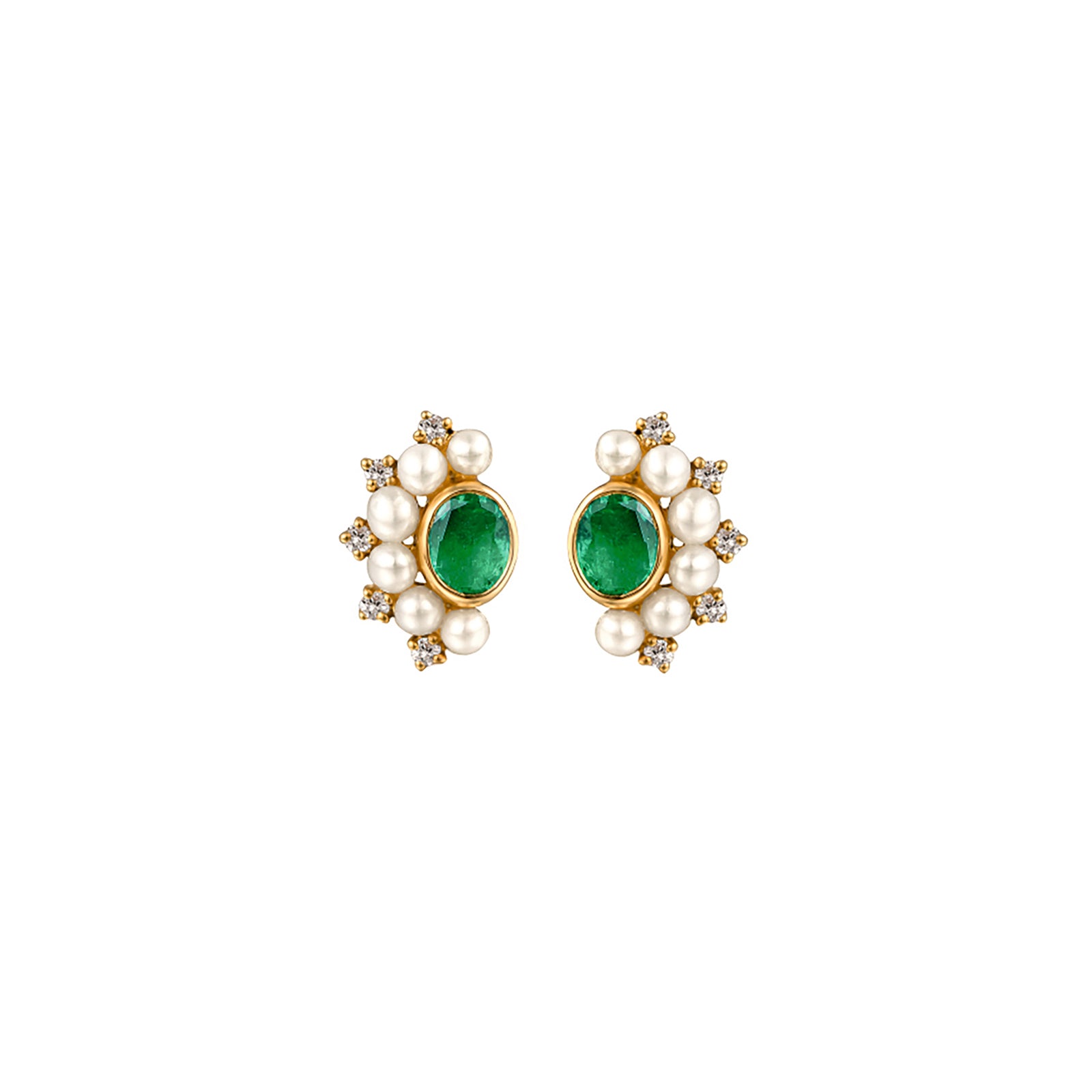 Emerald earrings on sale near me