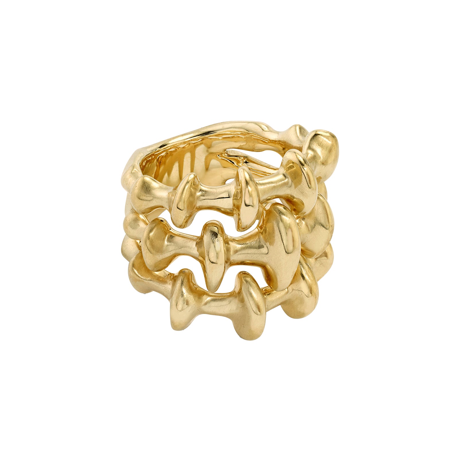 VRAM Chrona Triple Band Ring - Rings - Broken English Jewelry