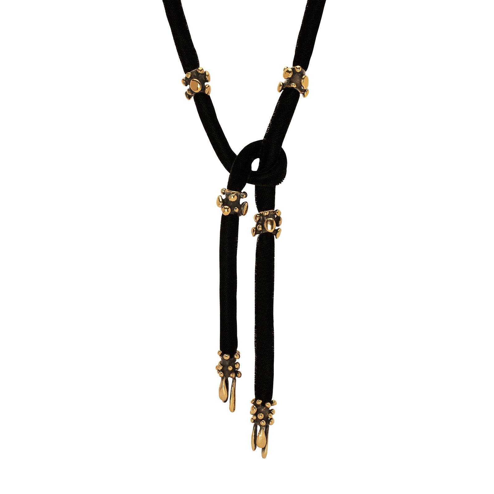 Lisa Eisner Jewelry Lander Lariat Necklace - Broken English Jewelry