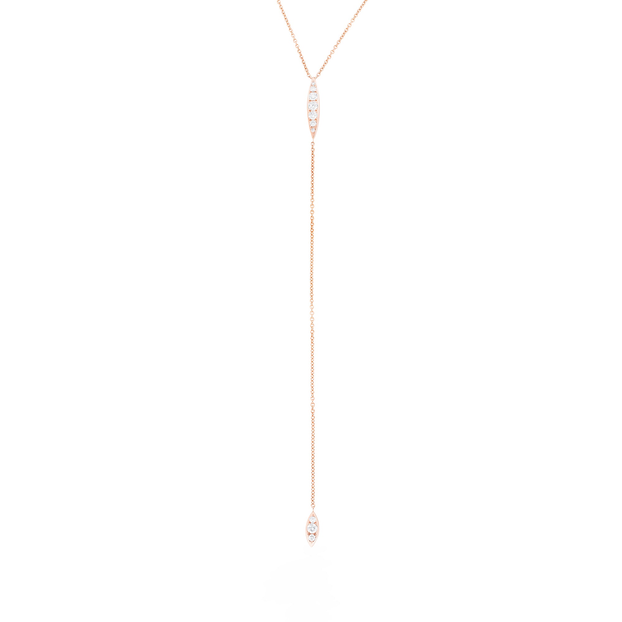 Carbon & Hyde Callalily Lariat - Broken English Jewelry