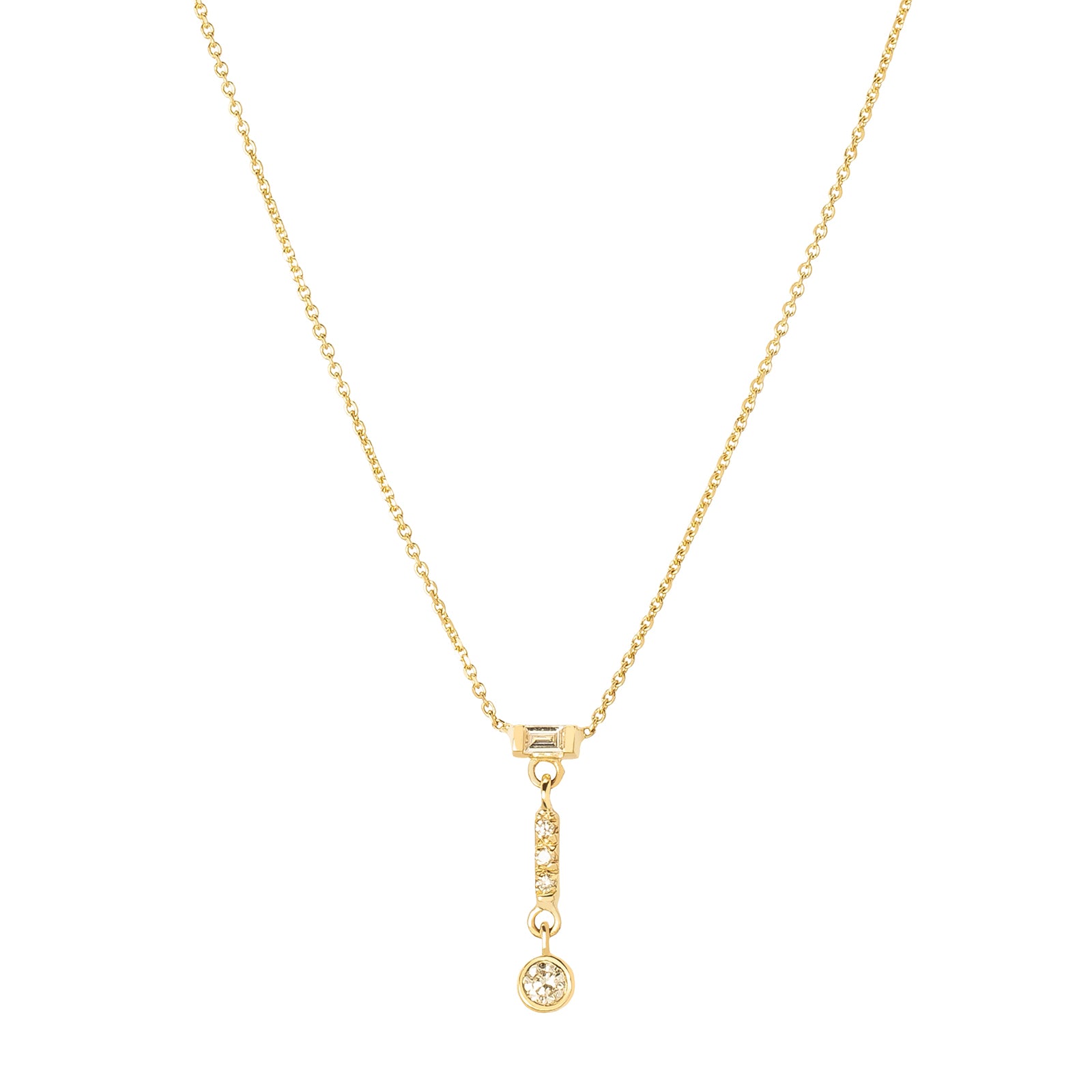 Xiao Wang Gravity Single Dangle Necklace - Broken English Jewelry