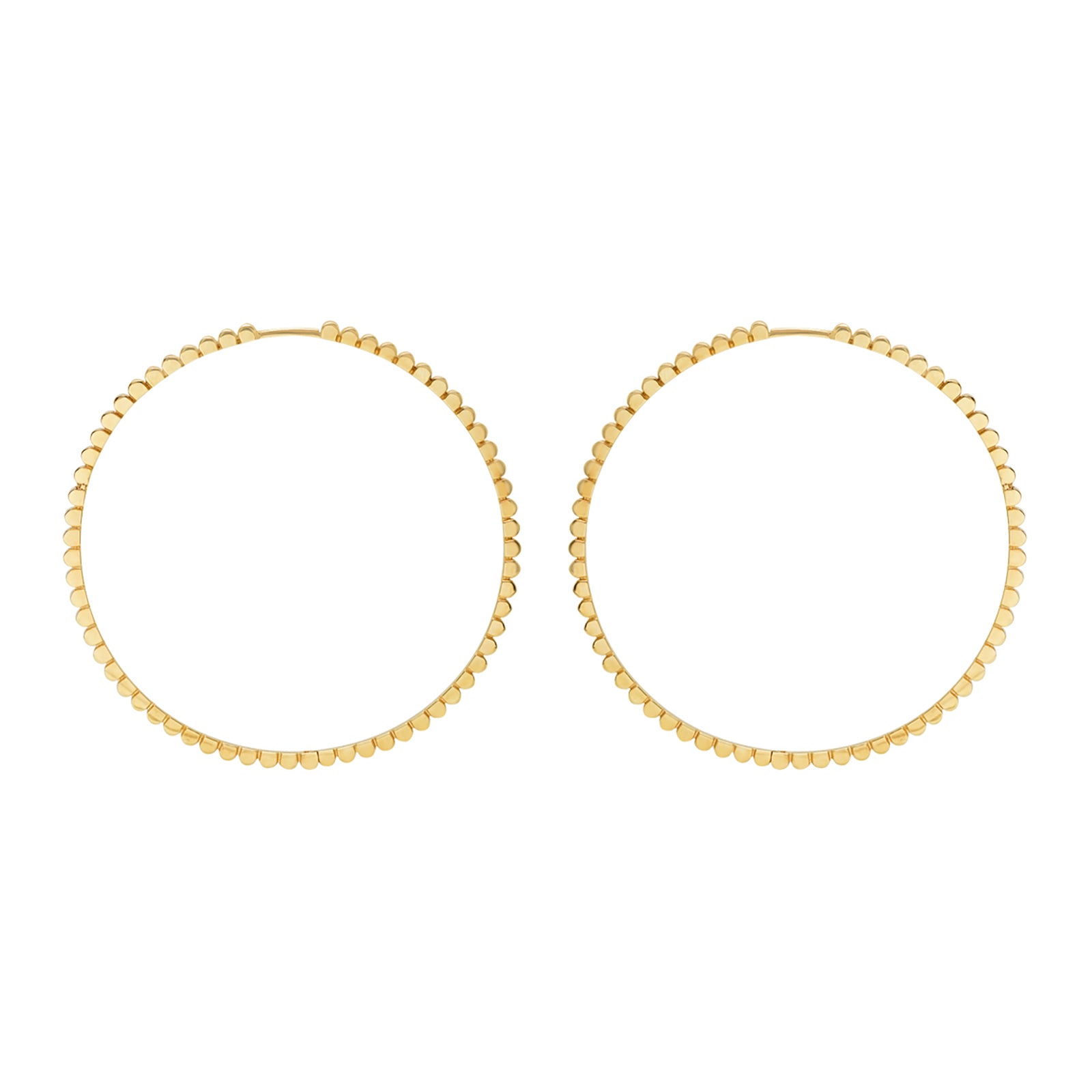 Nancy Newberg Daisy Hoops - Extra Large - Earrings - Broken English Jewelry