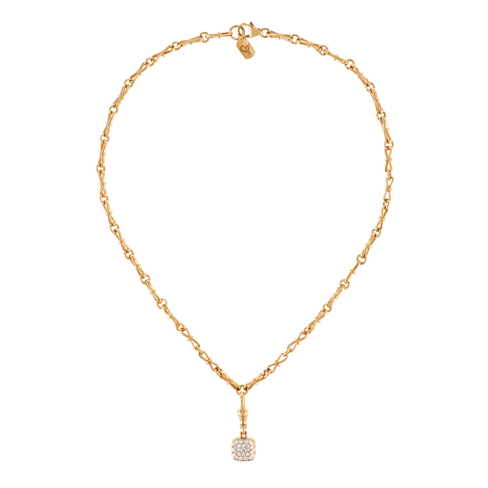Carbon & Hyde Trilogy Diamond Necklace - Broken English Jewelry