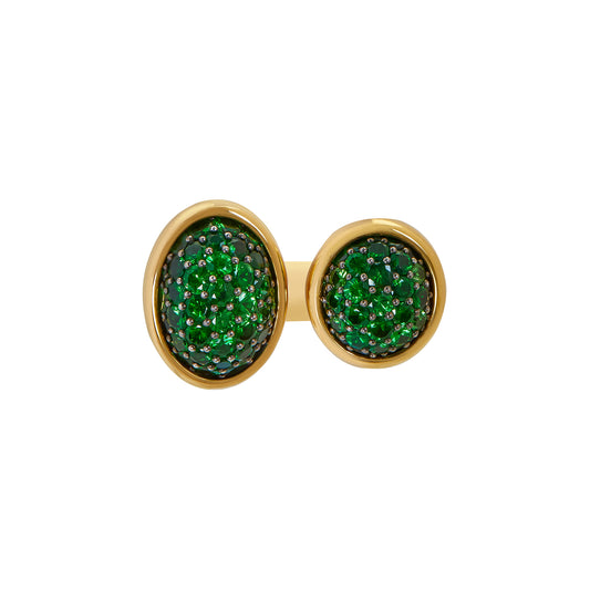 2TAU Ring - Tsavorite - Main Img