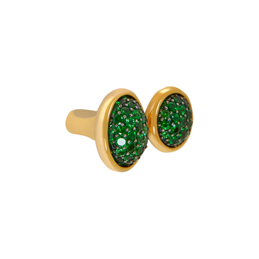 2TAU Ring - Tsavorite