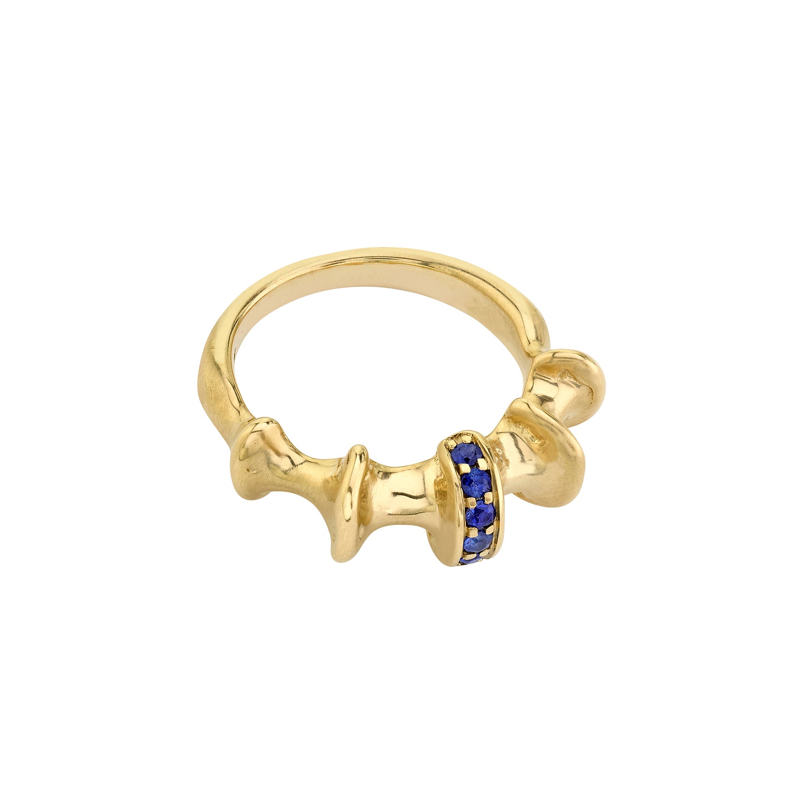 VRAM Chrona Band - Sapphire - Broken English Jewelry