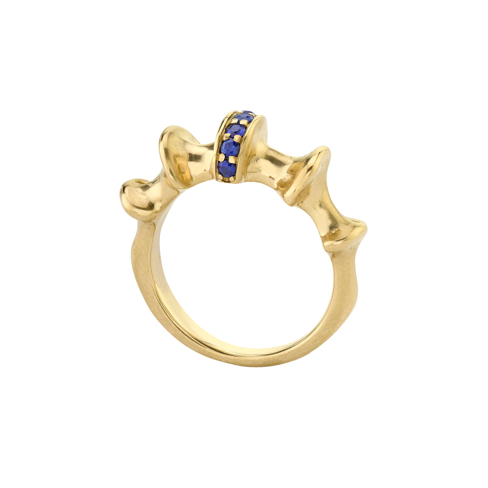 VRAM Chrona Band - Sapphire - Broken English Jewelry
