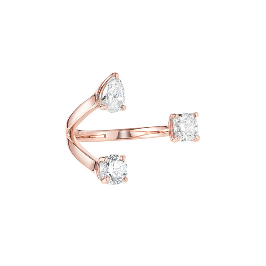 Royal Throne Ring - Rose Gold