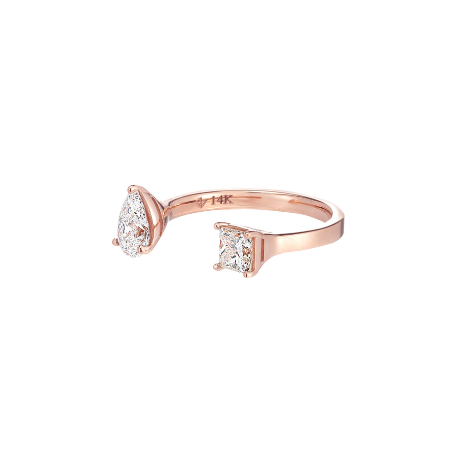 Carbon & Hyde Reign Ring - Rose Gold - Rings - Broken English Jewelry