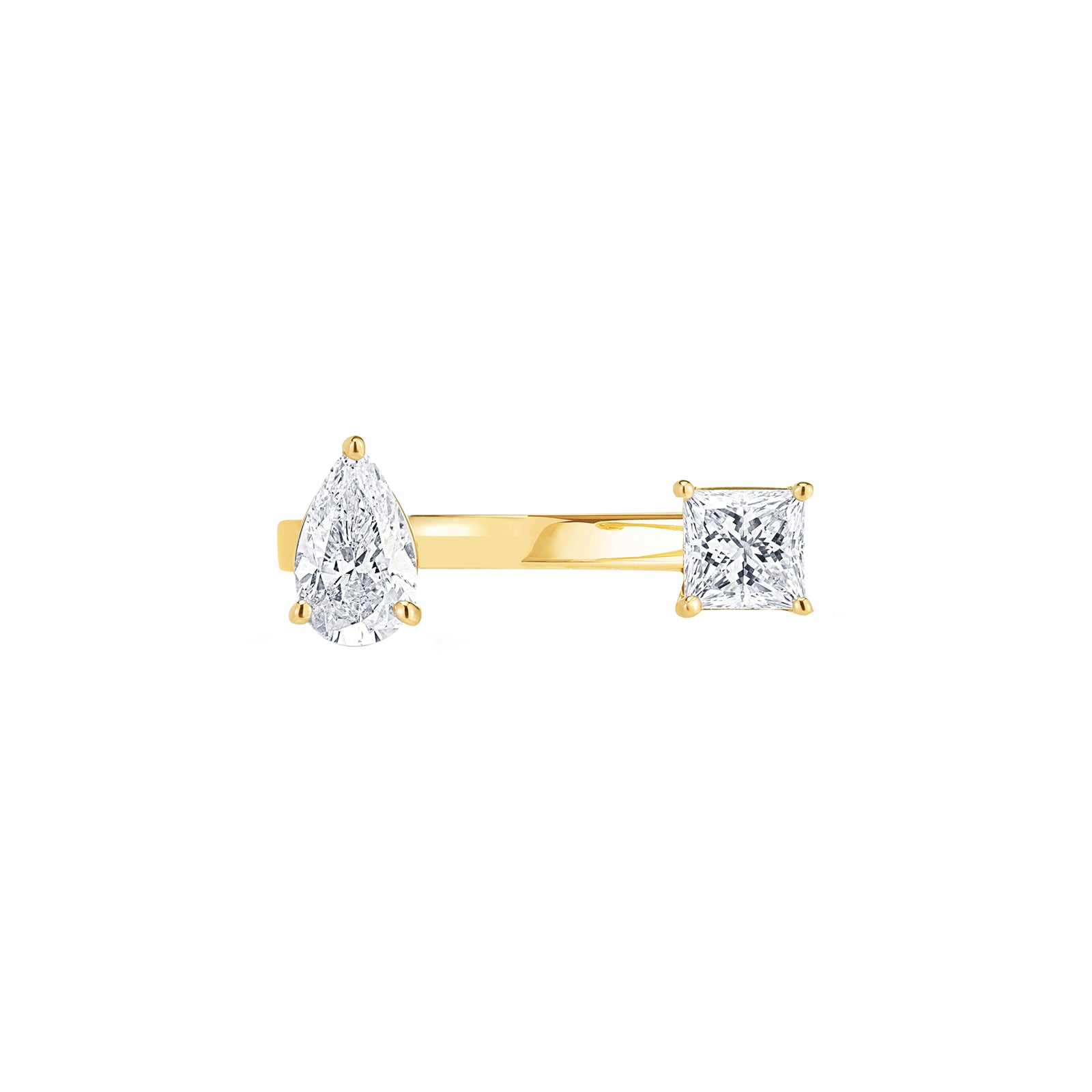Carbon & Hyde Reign Ring - Yellow Gold - Rings - Broken English Jewelry