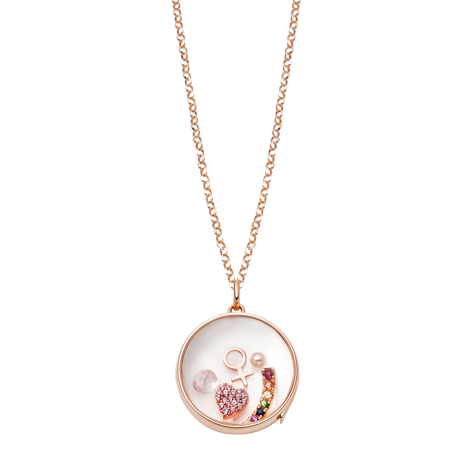 Loquet 32" Rolo Chain - Rose Gold - Necklaces - Broken English Jewelry