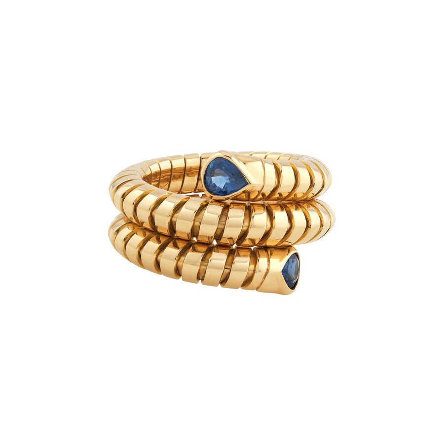 Marina B Trisola Ring - Sapphire - Broken English Jewelry