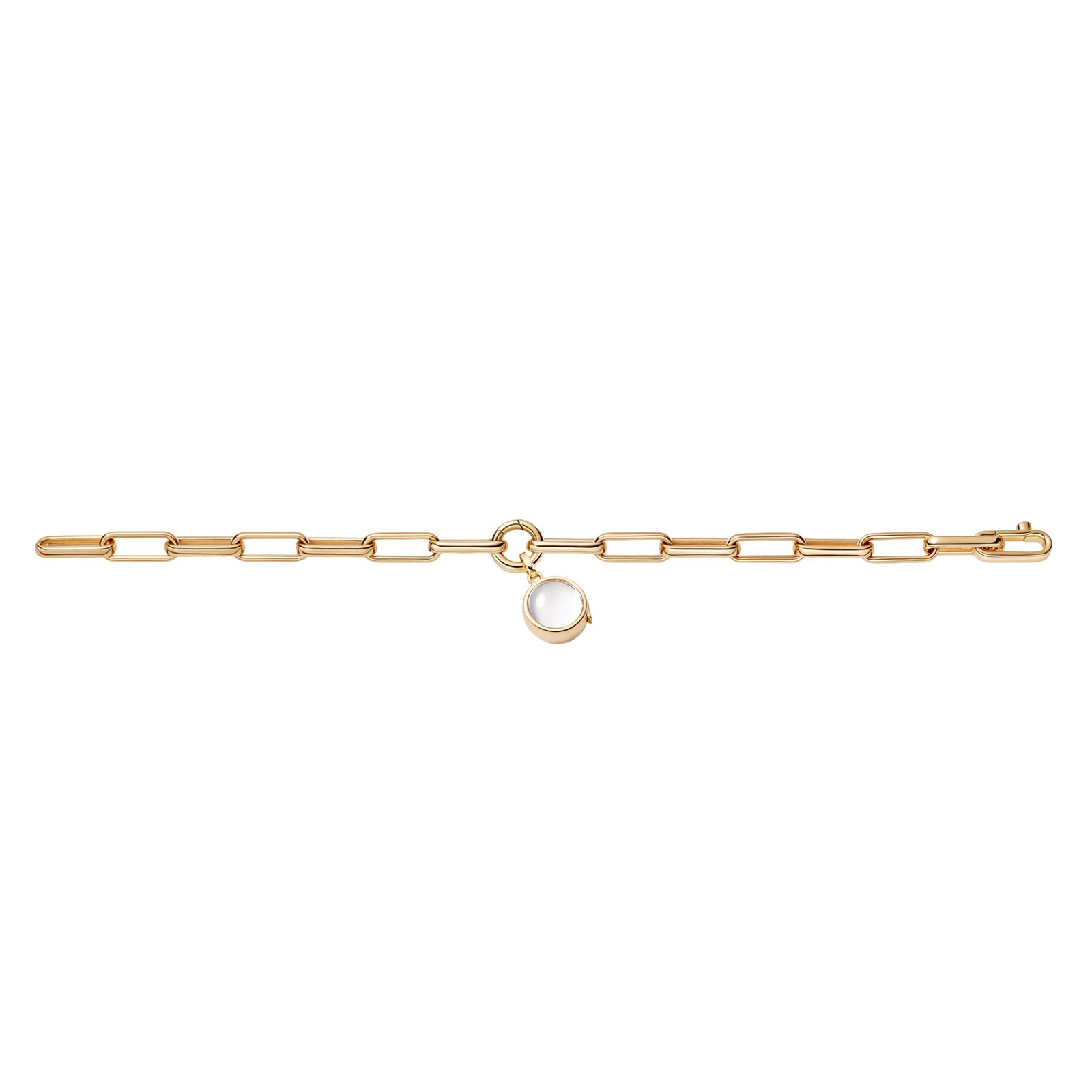 Loquet Round Locket Bracelet - Bracelets - Broken English Jewelry