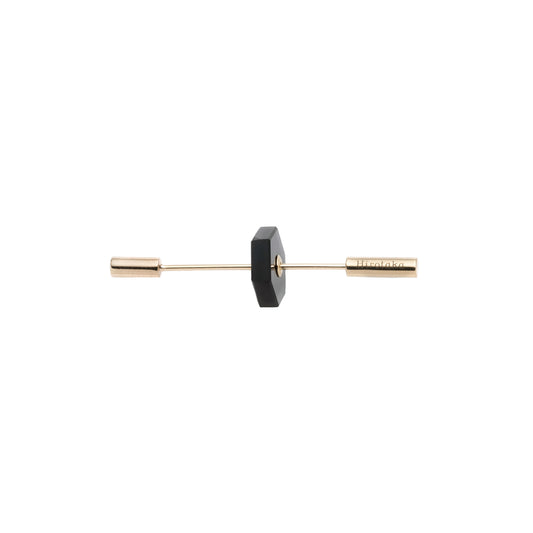 Short Spear Earring - Onyx