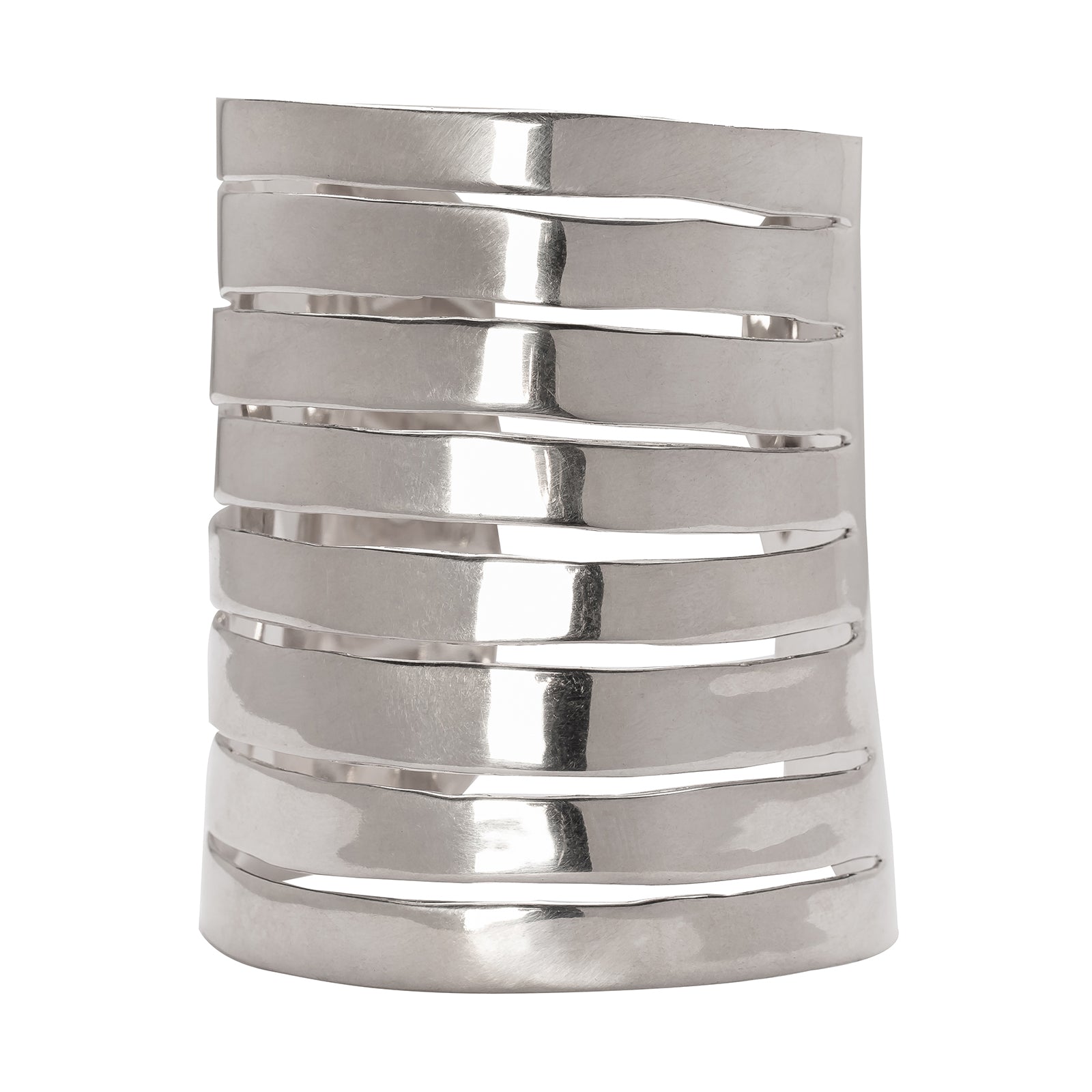 Ariana Boussard-Reifel Odin Cuff - Silver - Bracelets - Broken English Jewelry