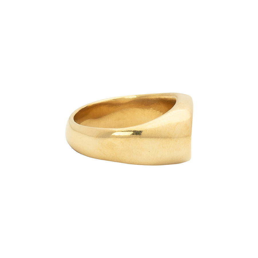 Ariana Boussard-Reifel Cleo Ring - Brass - Broken English Jewelry