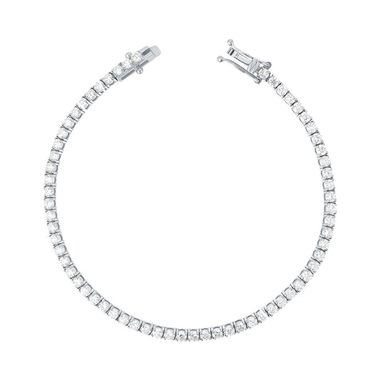 Tennis Bracelet - White Gold - Main Img