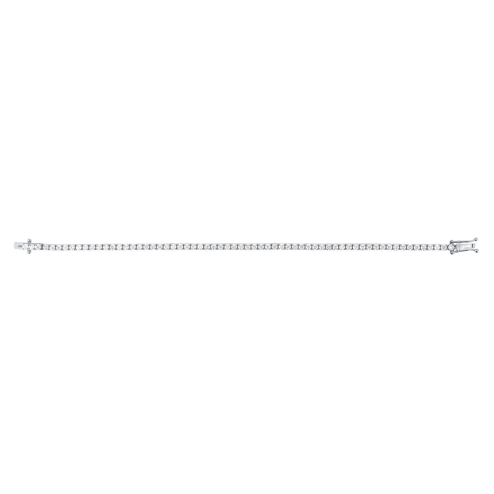 Tennis Bracelet - White Gold